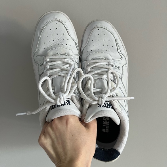 K Swiss White Sneakers - Picture 2 of 5